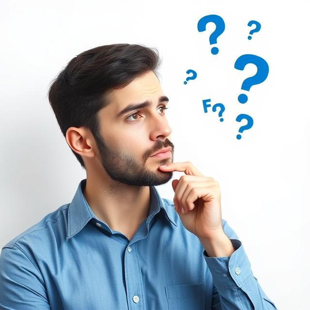 Person thinking about bail bonds FAQ's E-DOGG Bail bonds in Vista, CA helping clients.